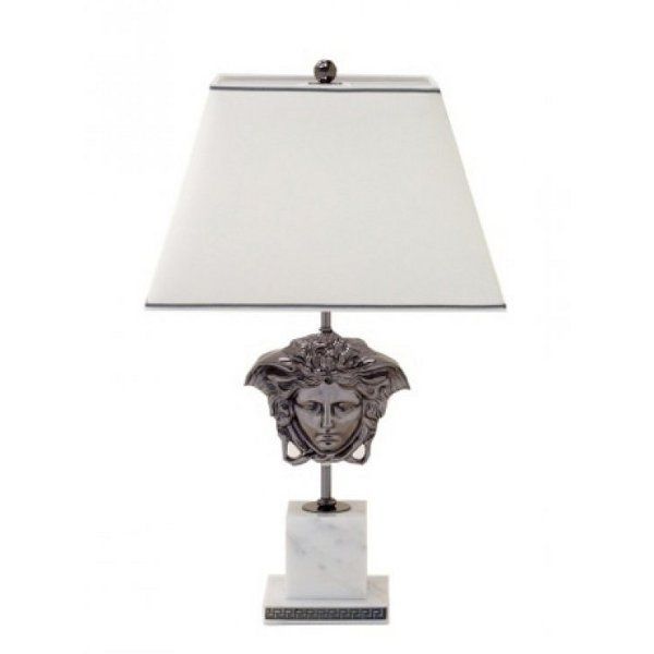 Italy01 Versace Home Medusa Table Lamp, Versace Table Lamps Uk