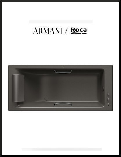 italy01 Armani Island download built-in 1800x800 bathtub with deck-mounted faucet technical sheet