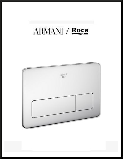 italy01 Armani Islan download dual flush plate for WC technical sheet