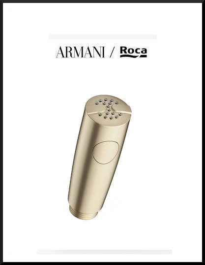 italy01 Armani Island download extractable intimate hygiene shower technical sheet