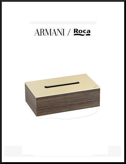 italy01 Armani Island download tissue box holder technical sheet